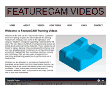 Tablet Screenshot of featurecamvideos.com